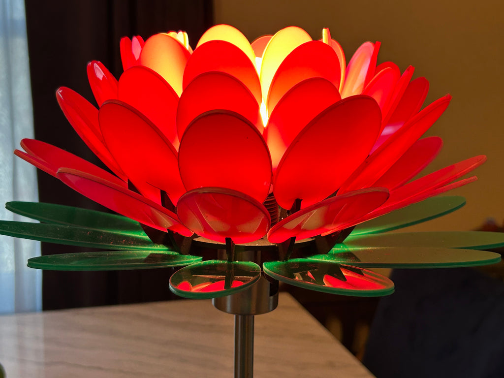 Lotus Lampshade-Acrylic - Klassy Kreations