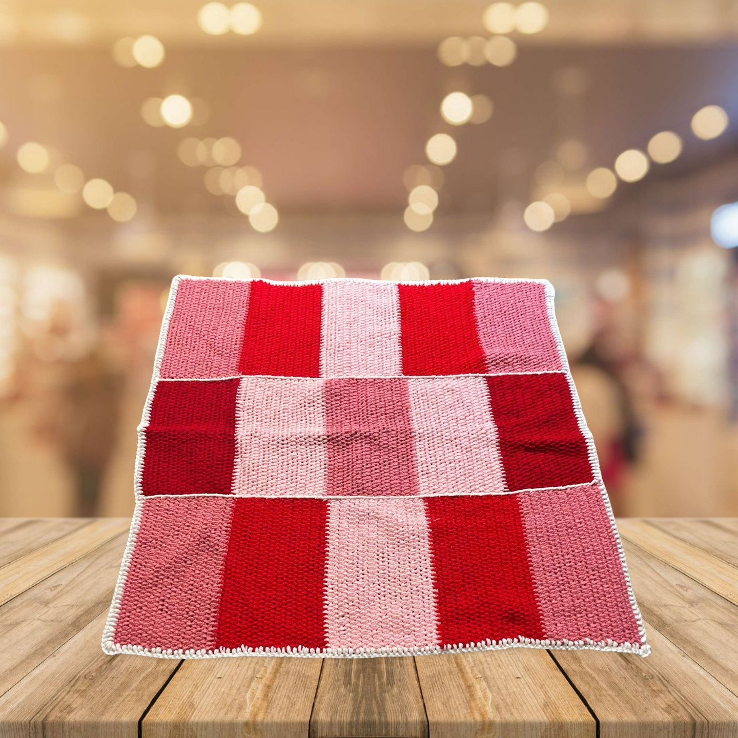 The Crimson Candy Throw - Klassy Kreations