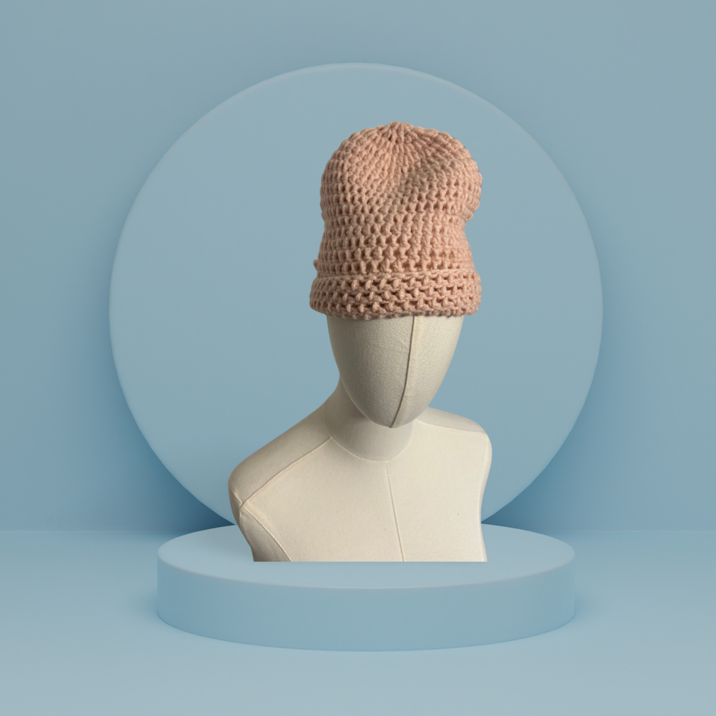 Pretty in Pink Kids Crochet Beanie - Klassy Kreations