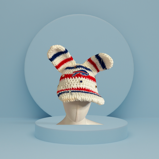 Bills Spirit Crochet Bunny Cap - Klassy Kreations