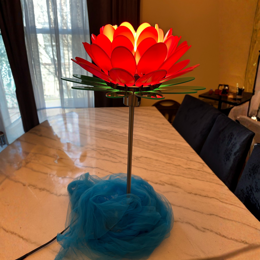 Pantalla de lámpara Lotus - Acrílico